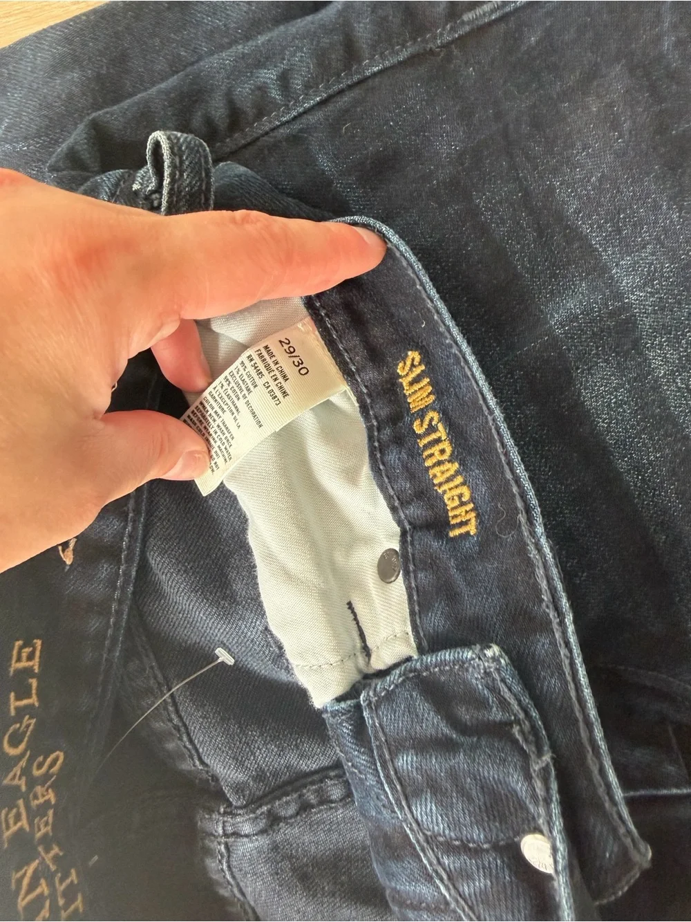 American Eagle Outfitters Men’s Slim Straight Jeans